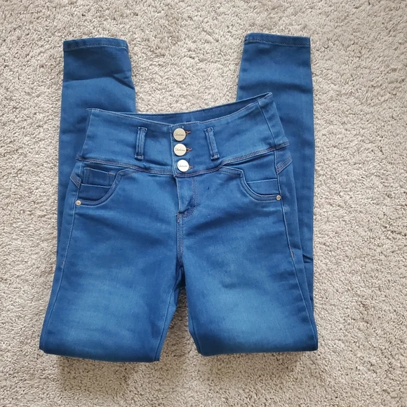 COLOMBIANA JEANS ITALY BUTT LIFT SKINNY JEANS 2046 - Picture 5 of 10